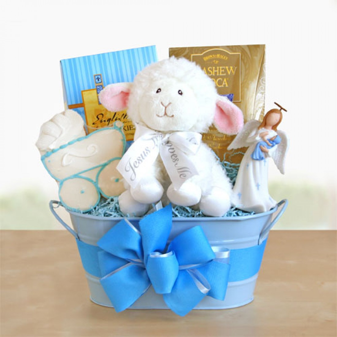 Gifts For Baby Boy Christening
 Blue Boy Christening Gift Baskets