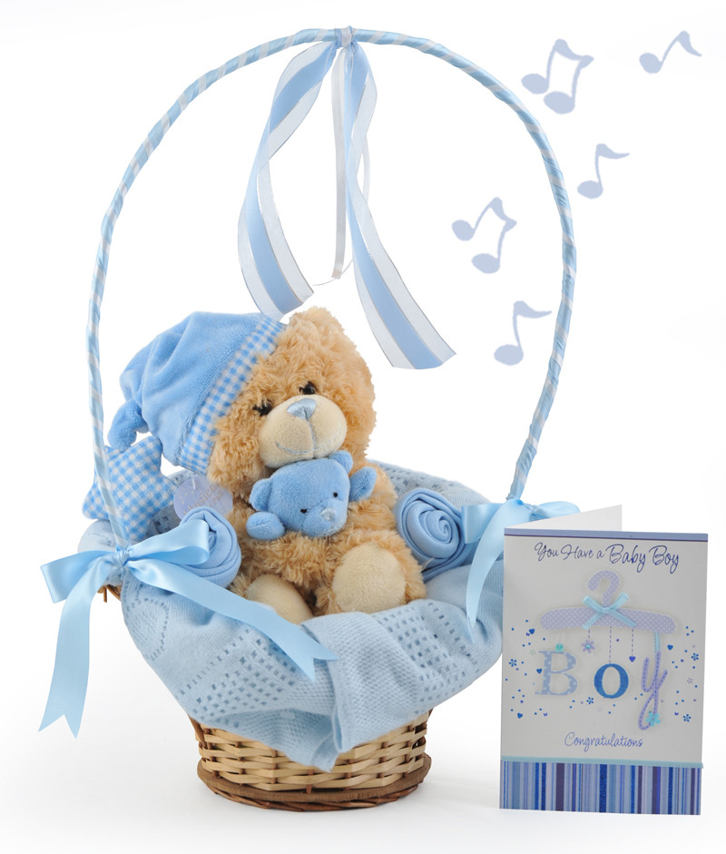 Gifts For Baby Boy
 Musical Bedtime Cuddles Baby Boy Gift Basket At £32 99