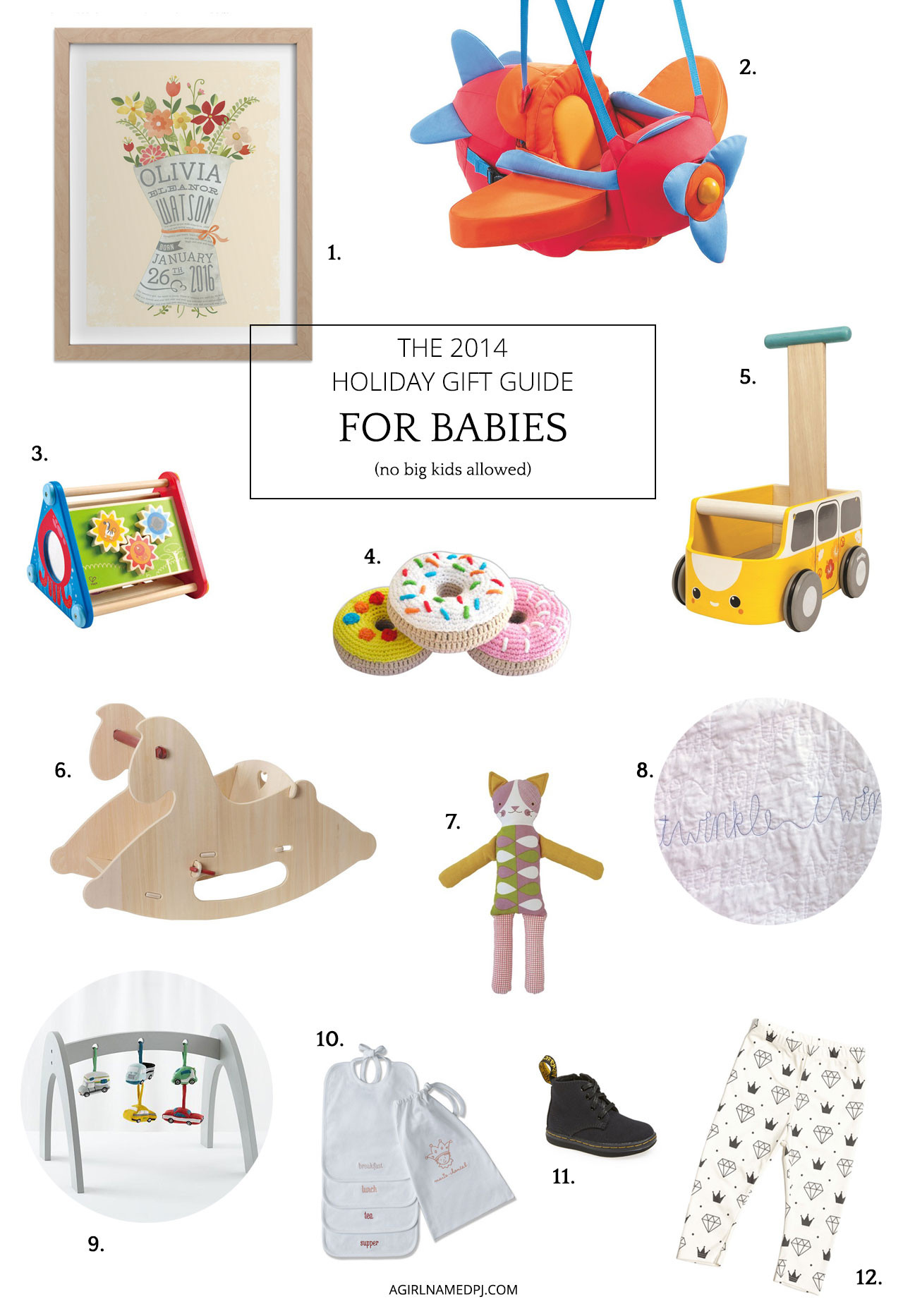 Gifts For Baby Under 1
 Holiday Gift Guide For Babies The Under 1 Crowd A