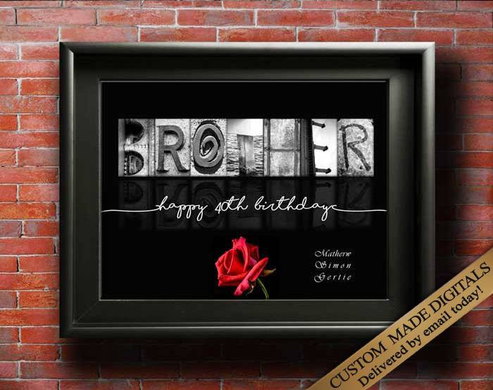 Gifts For Brothers Birthday
 Brothers Birthday Gift for brother in law Brother Gift