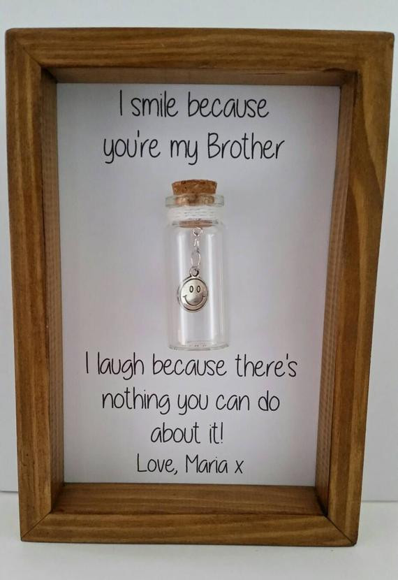 Gifts For Brothers Birthday
 Gift for brother Brother birthday Funny brother t Can be