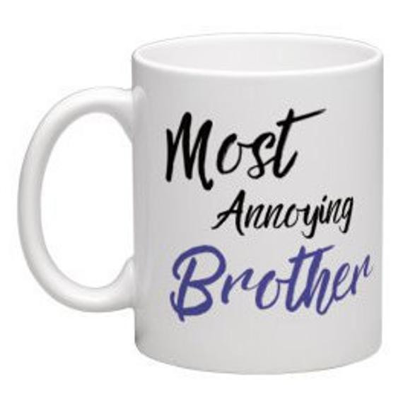Gifts For Brothers Birthday
 Items similar to Brother s Birthday mug Funny brother