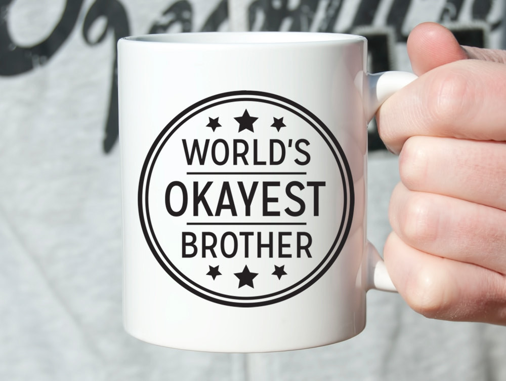 Gifts For Brothers Birthday
 Birthday Present for Brother Birthday Gift Worlds Okayest