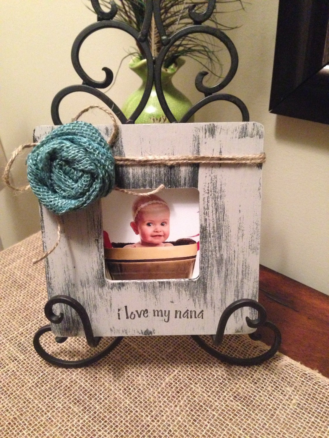 Gifts For Grandmas From Baby
 Personalized grandma t Frame for grandma by