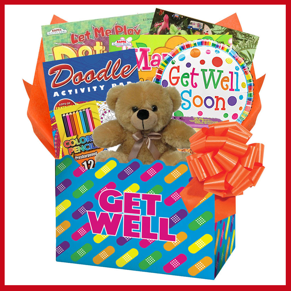 Gifts For Hospitalized Children
 Kids Get Well Gift Box of Things to Do will keep kids