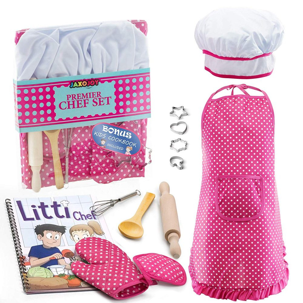 Gifts For Kids Girls
 JaxoJoy plete Kids Cooking and Baking Set Low Price