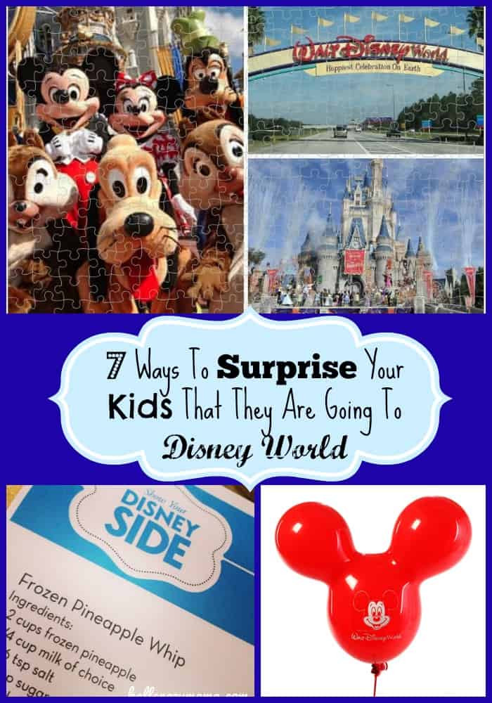 Gifts For Kids Going To Disney
 7 Ways To Surprise Your Kids That They Are Going To Disney