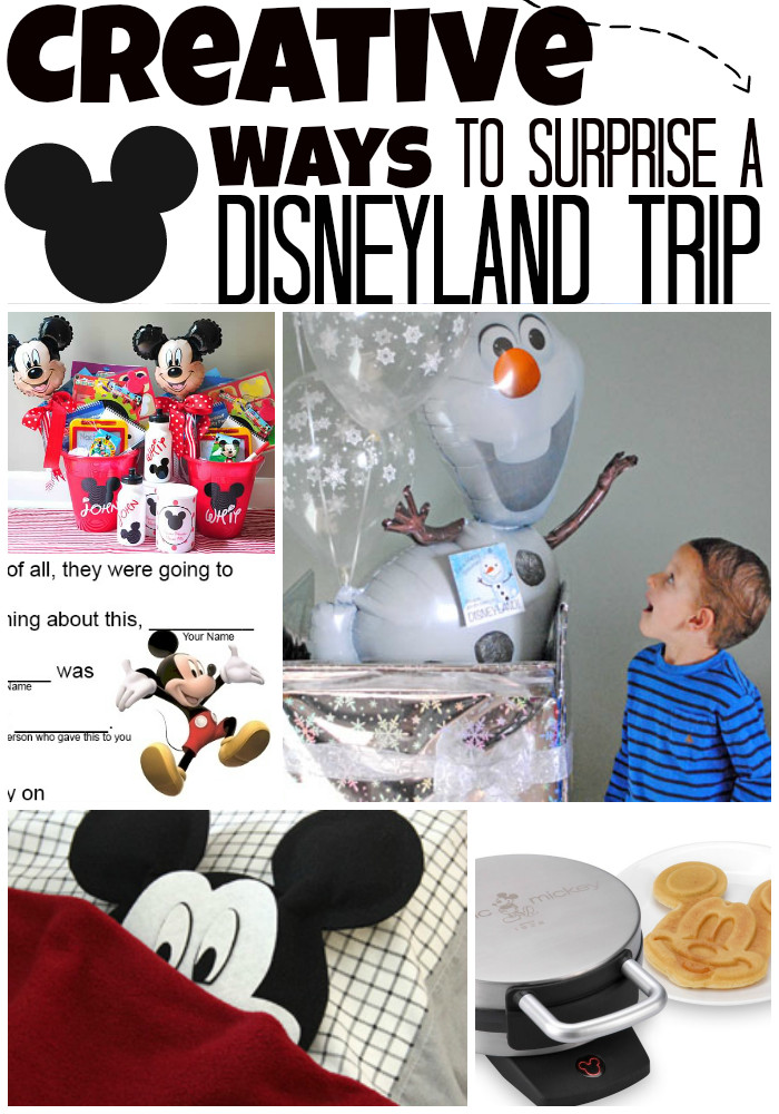 Gifts For Kids Going To Disney
 Fun Ways to Surprise Your Kids with a Trip to Disneyland