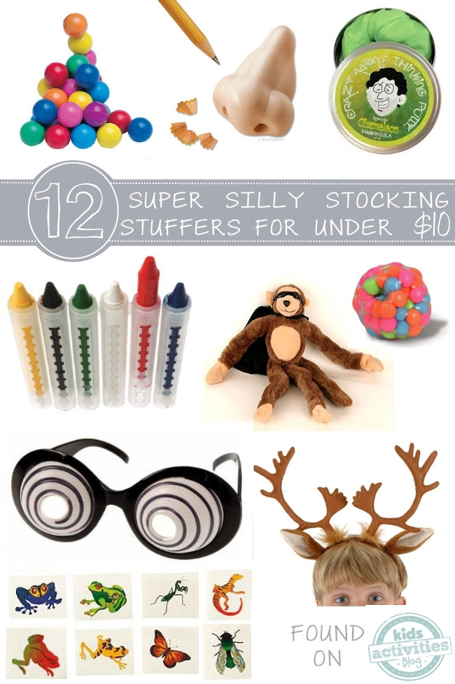 Gifts For Kids Under 10 Dollars
 12 Silly Stocking Stuffers for Kids Under 10 Dollars