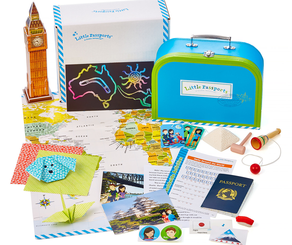 Gifts For Little Kids
 Little Passports Holiday Gift Guide