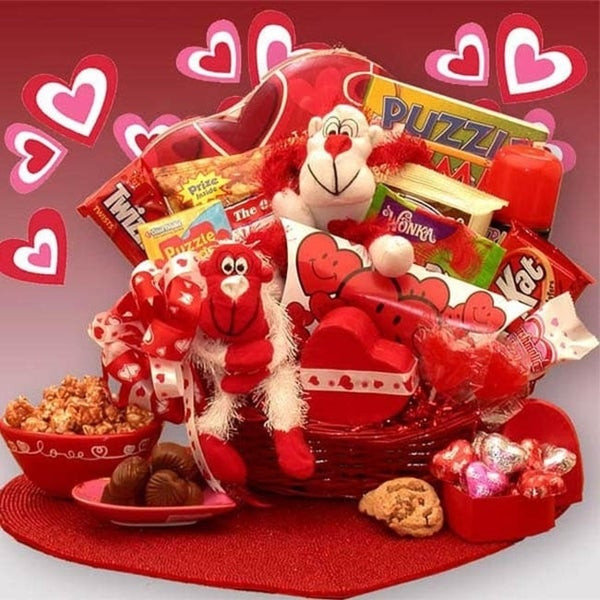 Gifts For Little Kids
 Shop A Little Monkey Business Kids Valentine s Gift Basket