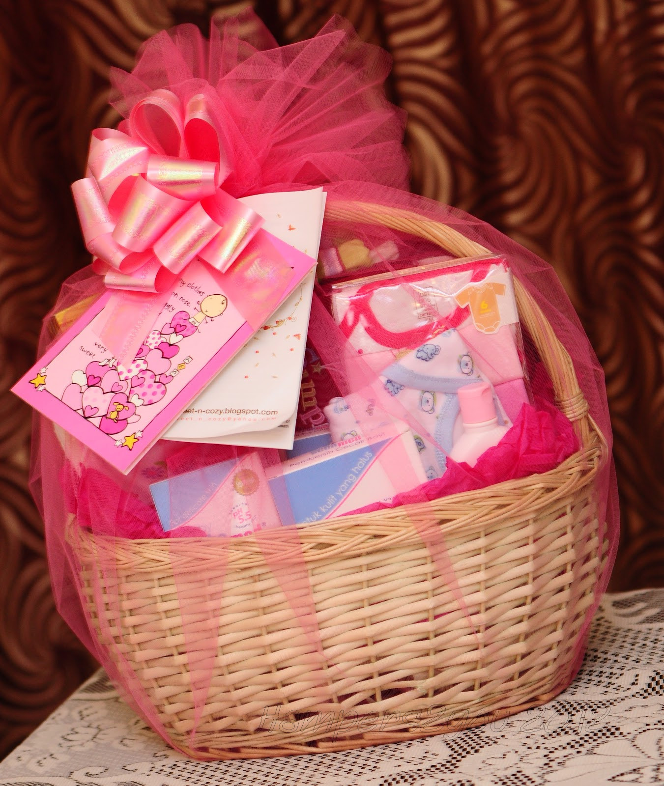 Gifts For Newborn Baby Girls
 Hampers2you Baby Gift Baskets for Newborn Girl