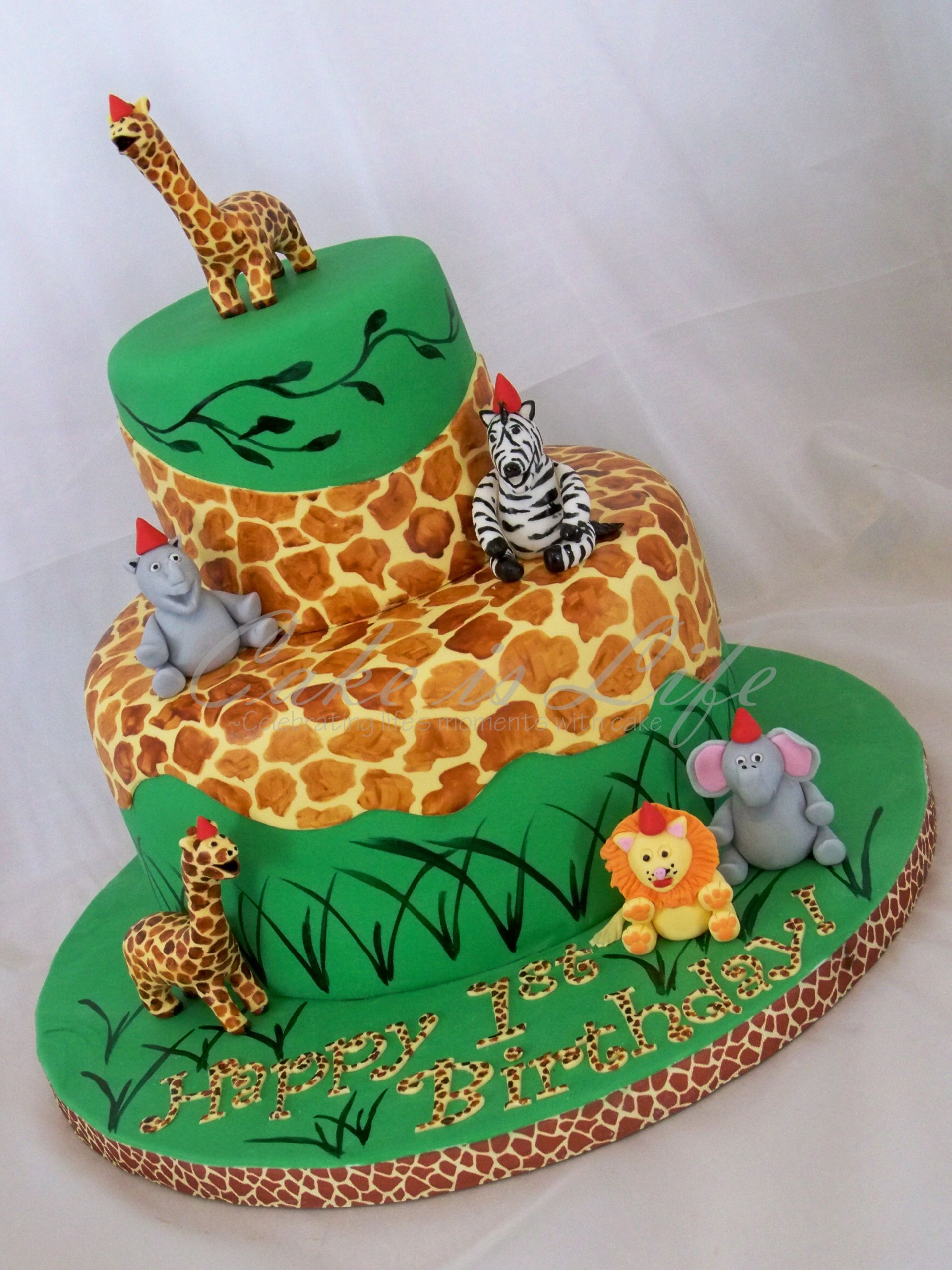 Giraffe Birthday Cake
 Giraffe