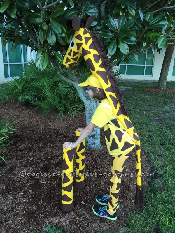 Giraffe Costume DIY
 Cute No Sew Giraffe Costume