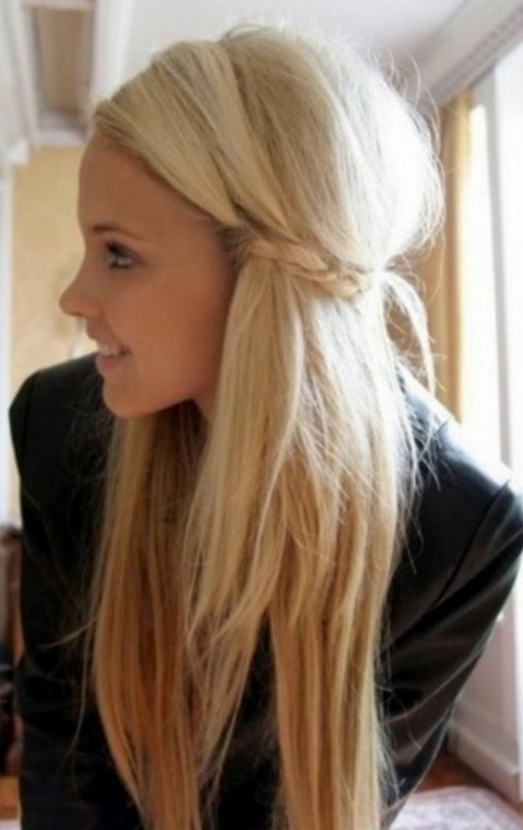 Girl Blonde Hairstyles
 Edgy Long Blonde Urban Chic – Girls Hairstyle