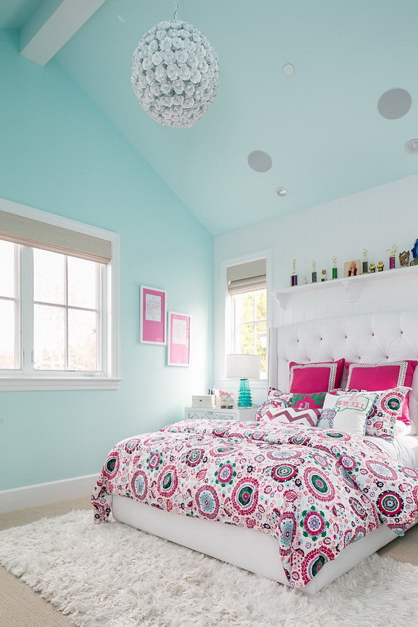 Girls Bedroom Colors
 40 Cool Teenage Girls Bedroom Ideas Listing More