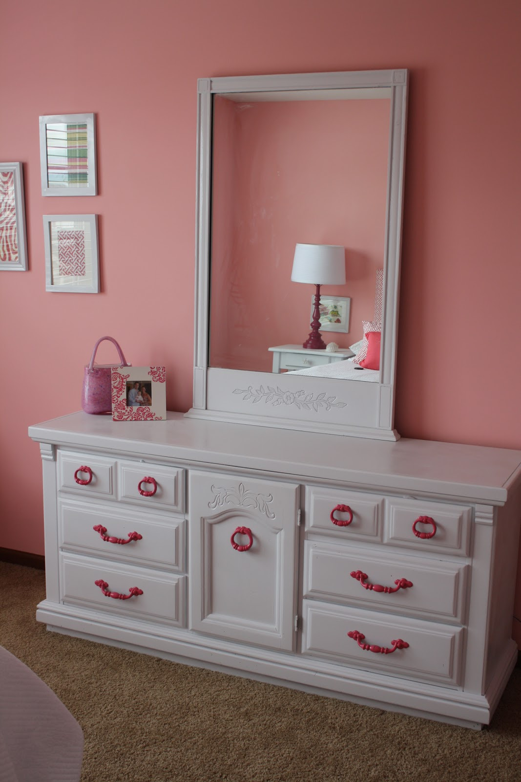 Girls Bedroom Dresser
 So Stinkin Cute Glam Girl Bedroom Dresser and Prints