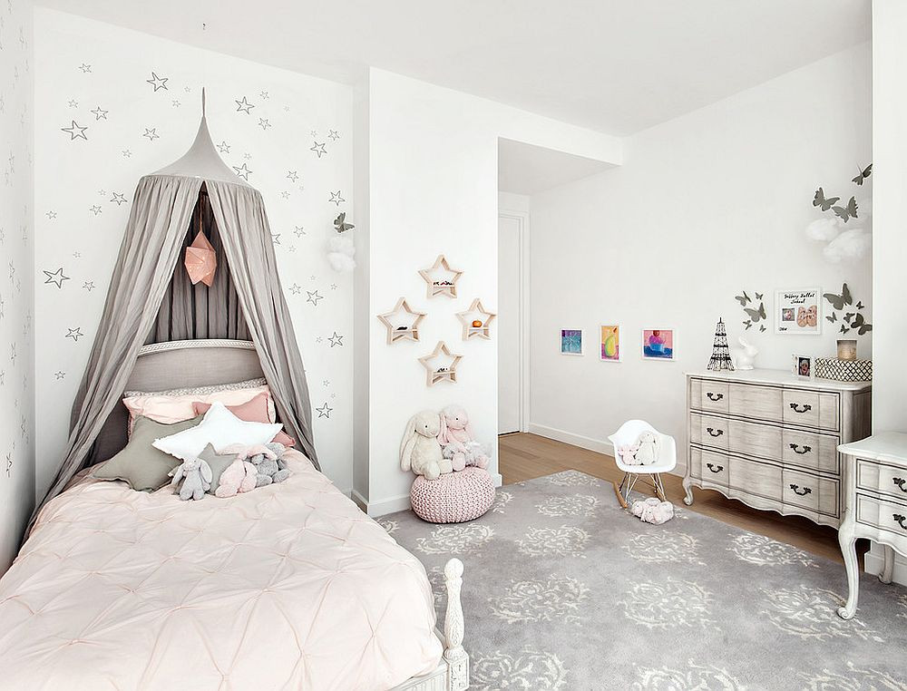 Girls Bedroom Lights
 30 Creative and Trendy Shabby Chic Kids’ Rooms