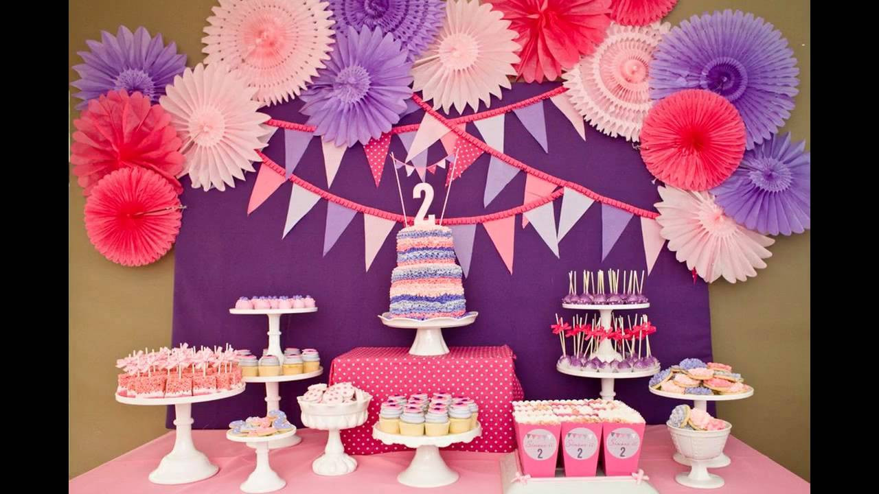 Girls Birthday Party
 Cool Girls birthday party decorations ideas