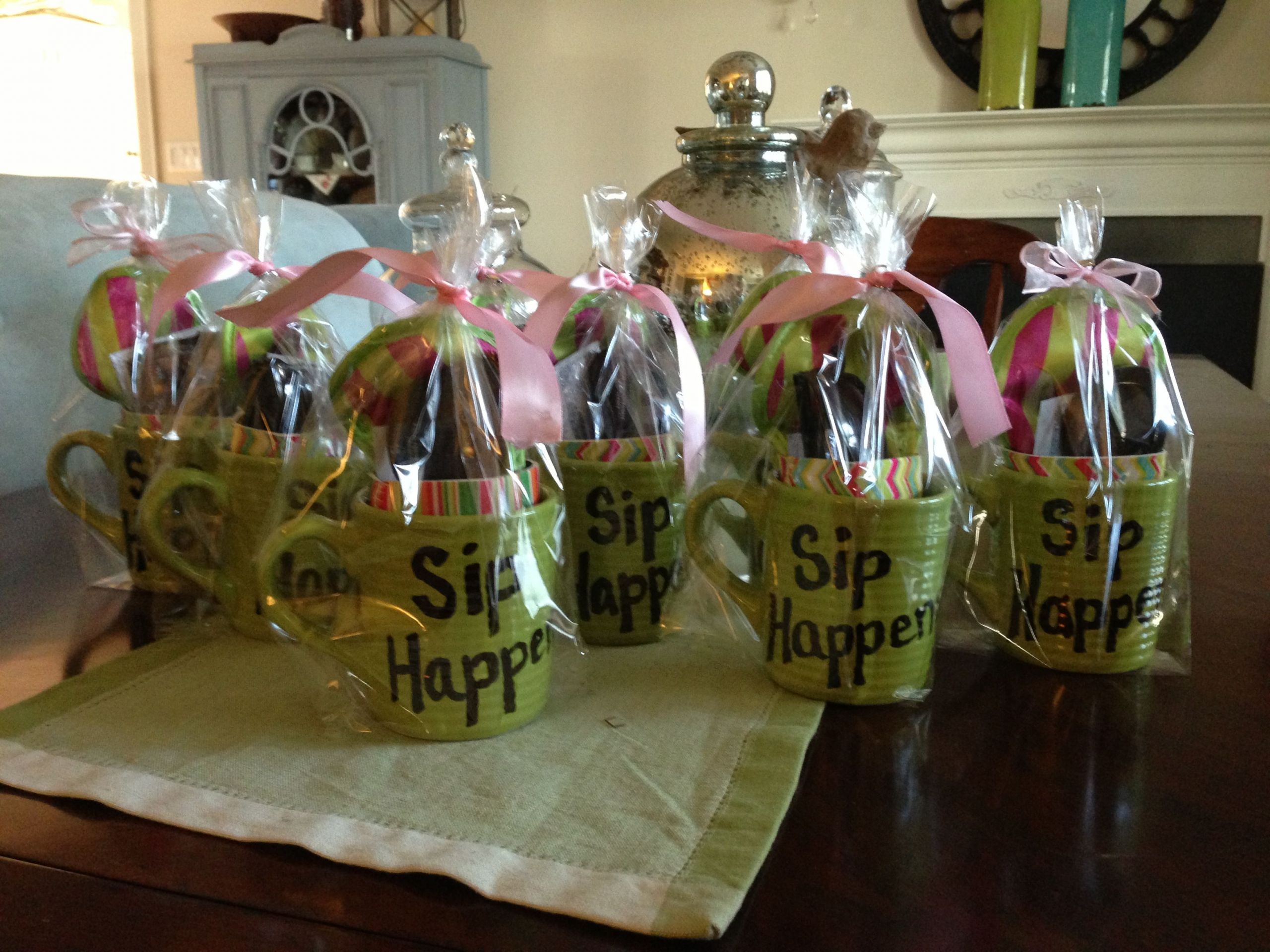 Girls Getaway Gift Ideas
 Girls Weekend Gifts Mug with "Sip Happens " Dollar store