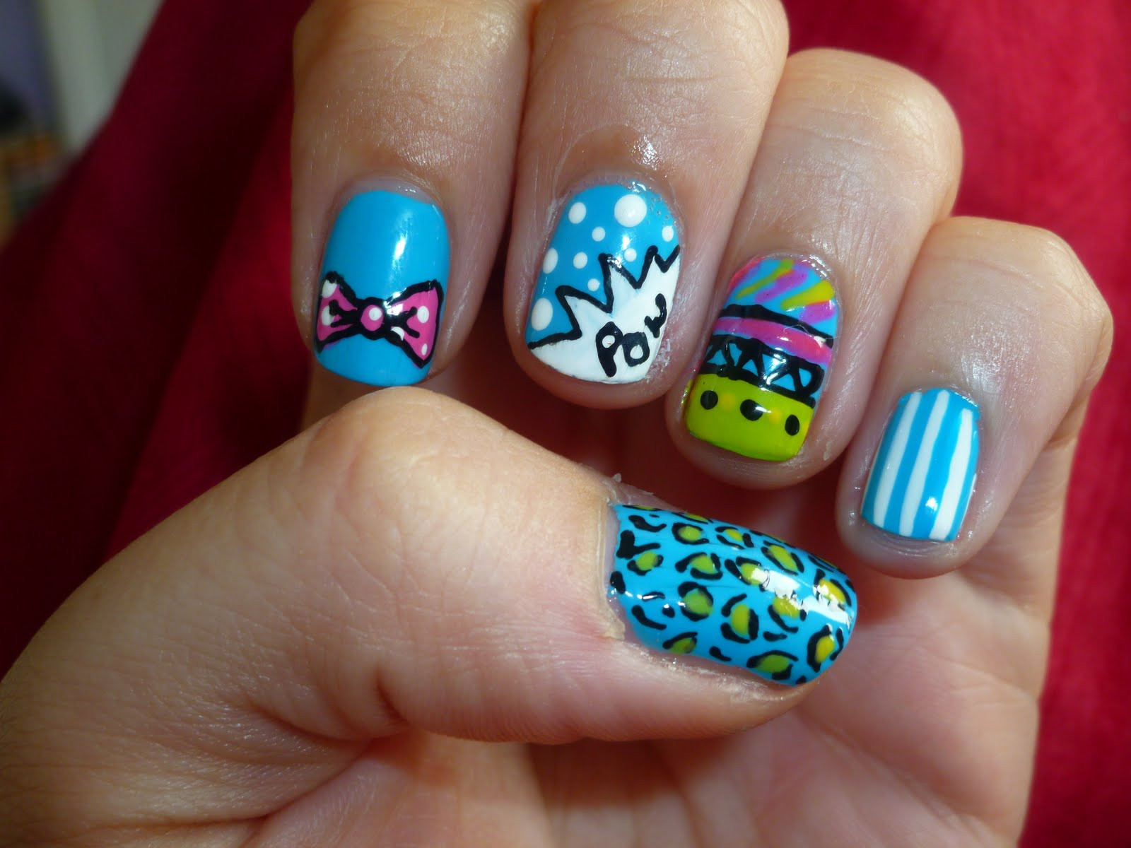 Girls Nail Designs
 the little curly girl nail art