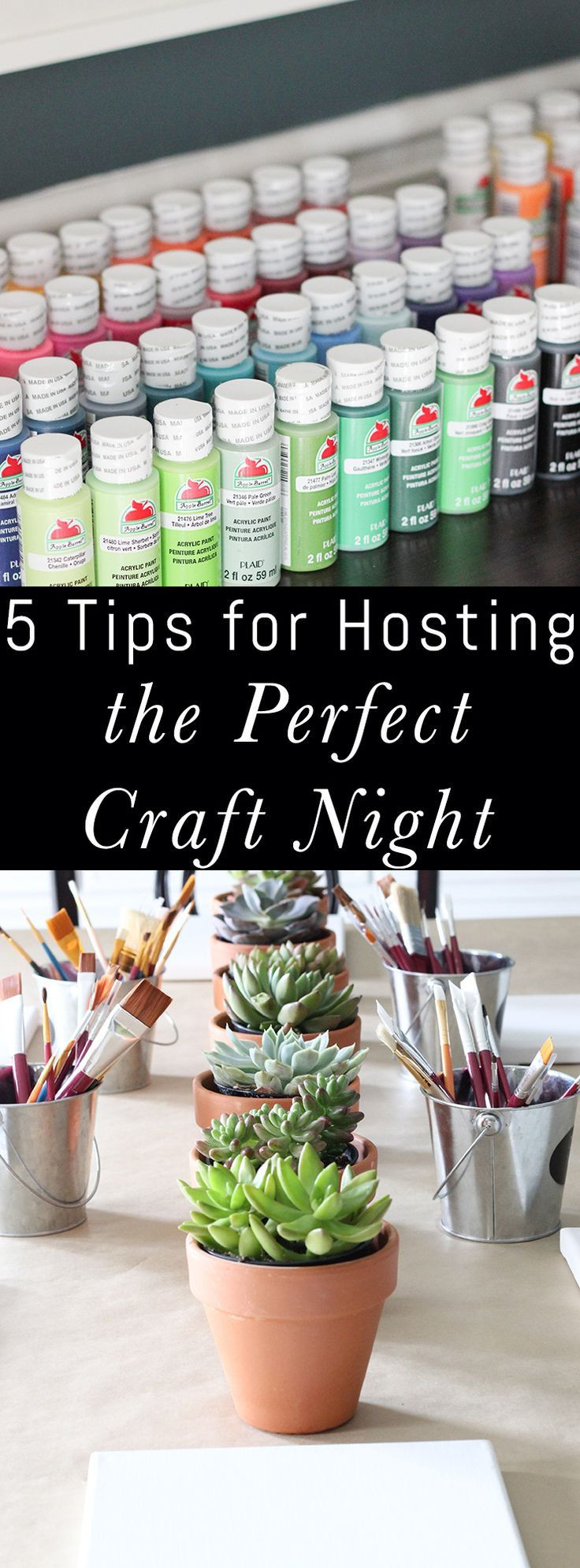 Girls Night In Ideas For Adults
 5 Tips for Hosting the Perfect Craft Night