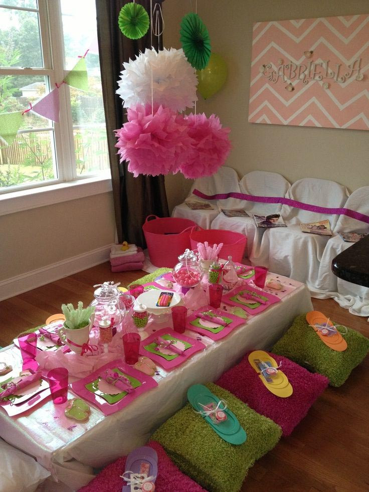 Girls Spa Birthday Party Ideas
 Spa Party Ideas For Girls