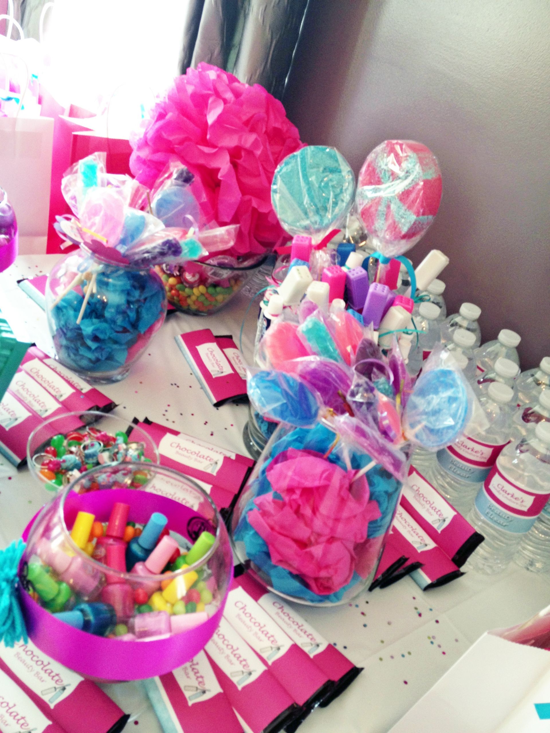 Girls Spa Birthday Party Ideas
 Candy Couture Spa 5th Birthday Party