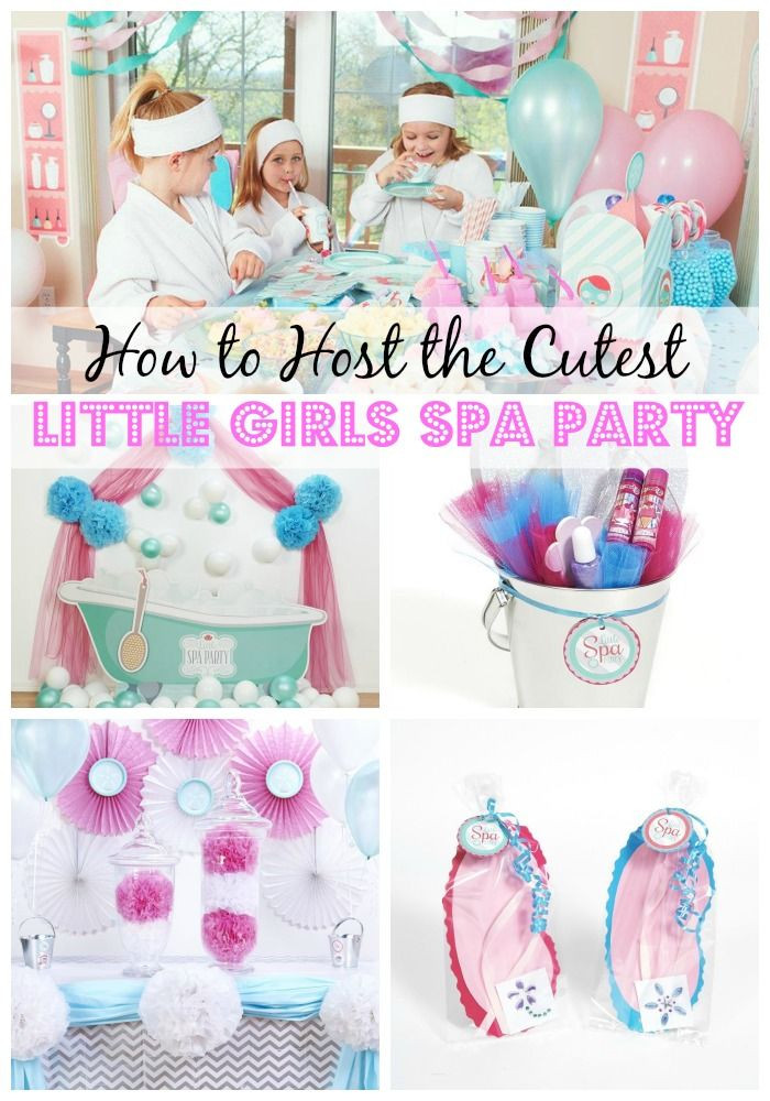 Girls Spa Birthday Party Ideas
 How to Host The Cutest Little Girls Spa Party