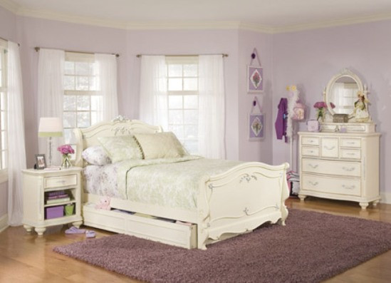 Girls White Bedroom
 White Bedroom Furniture Idea Amazing Home Design and