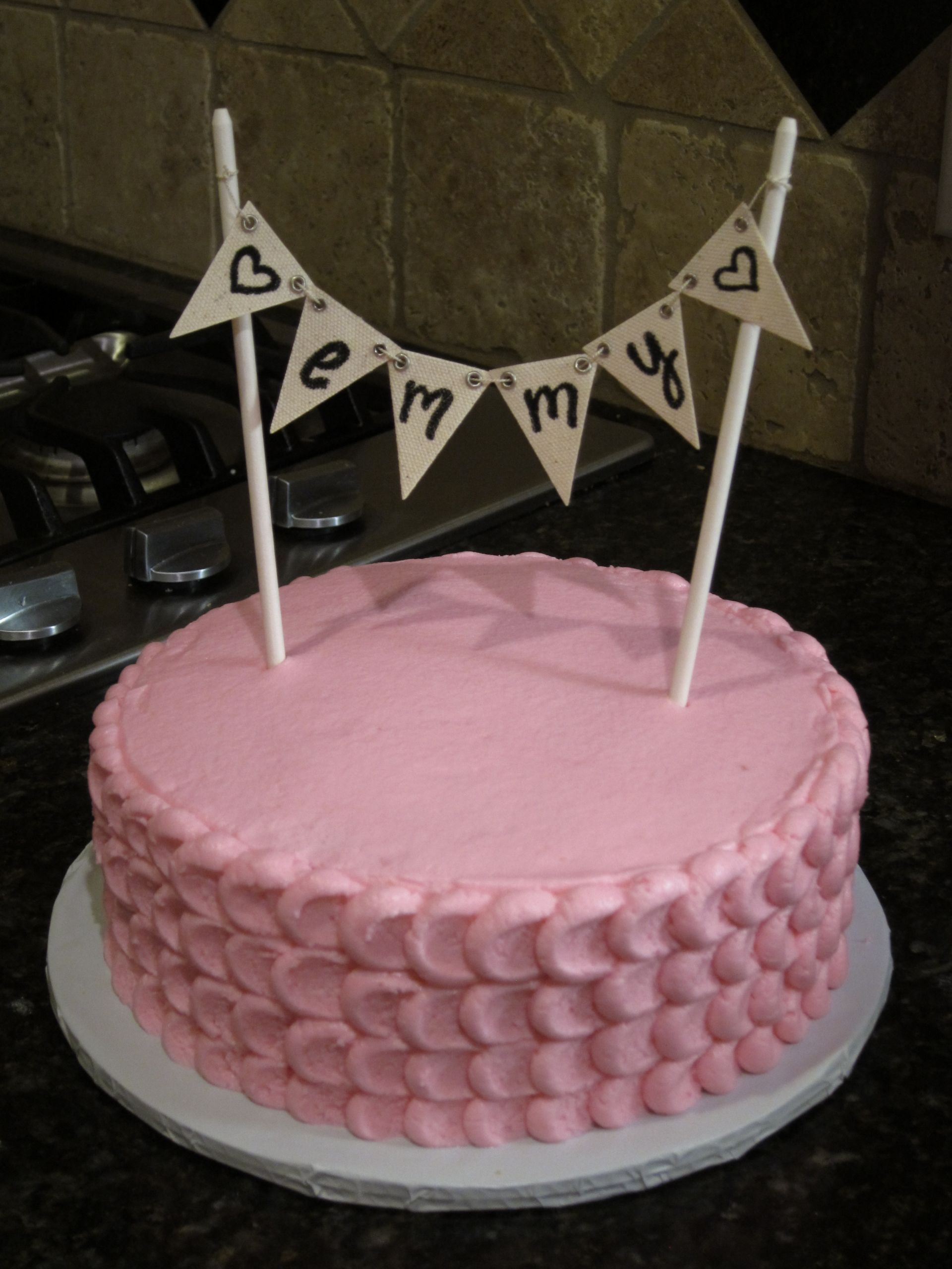 Girly Birthday Cakes
 Girly Pink Birthday Cake – The Sassy Apron