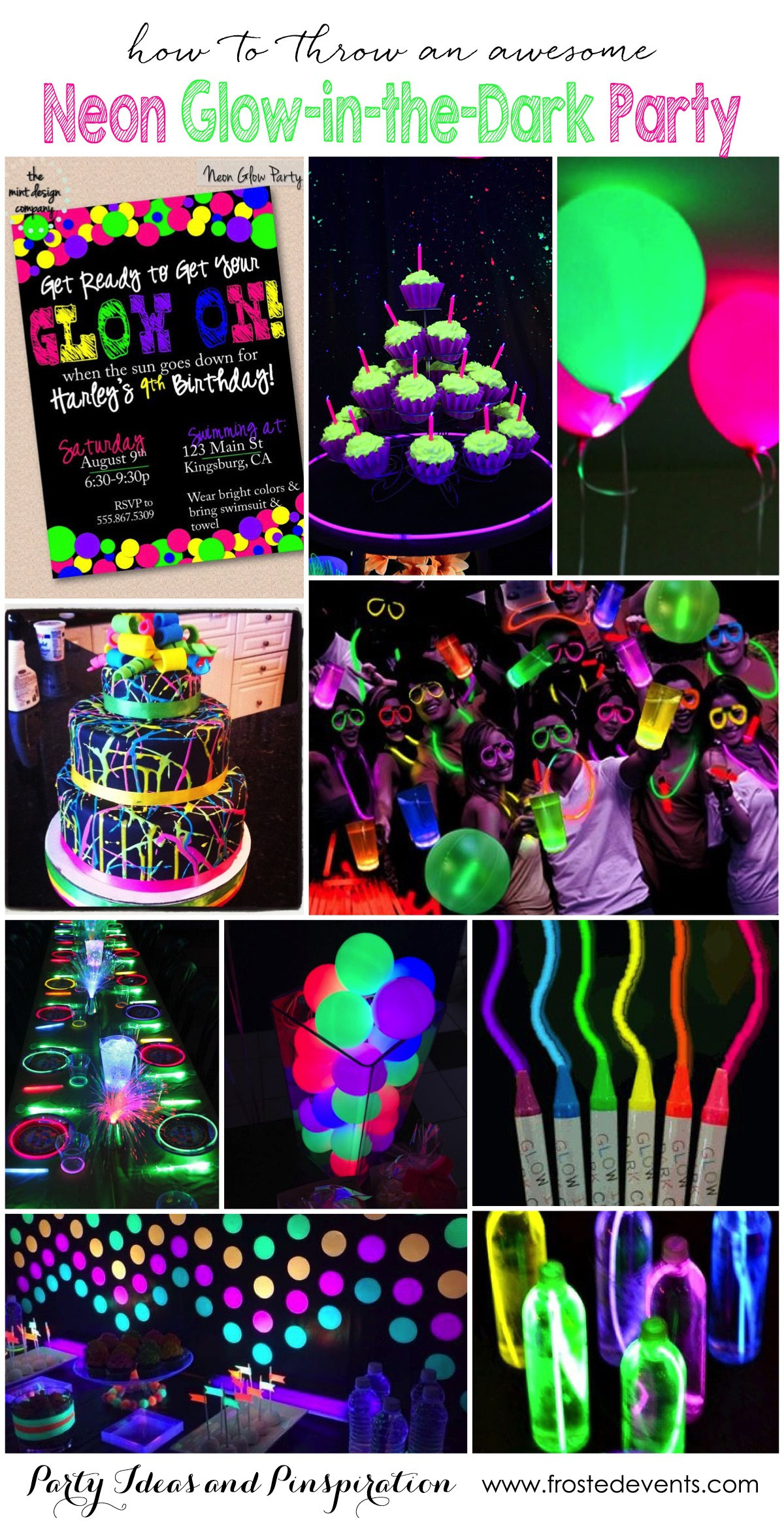 Glow In The Dark Ideas For A Birthday Party
 25 Fun Birthday Party Theme Ideas – Fun Squared