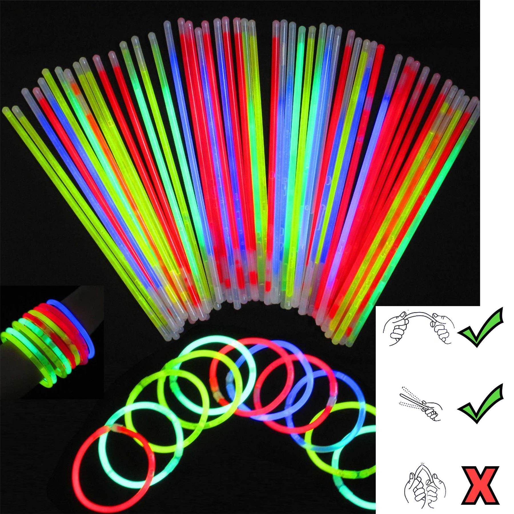 Glow Stick Birthday Party Ideas
 Glow Stick Assorted coloured for Kids Birthday party