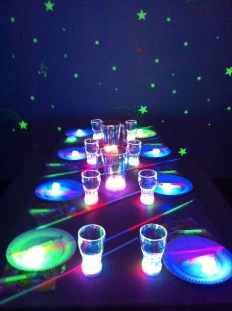 Glow Stick Birthday Party Ideas
 201 best Glowstick party images on Pinterest