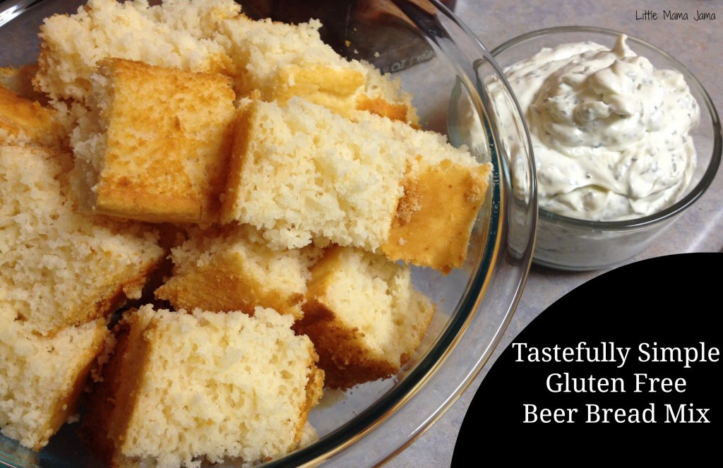 Gluten Free Beer Bread
 Review & Giveaway Tastefully Simple Gluten Free Beer