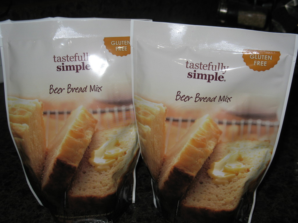 Gluten Free Beer Bread
 Tastefully Simple Gluten Free Beer Bread Mix Review and