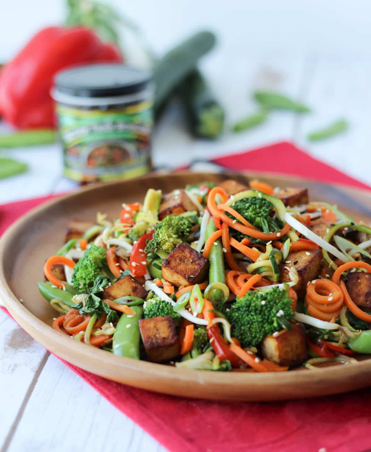 Gluten Free Chow Mein Noodles
 Vegan Chow Mein Gluten Free Zucchini Noodles & Marinated Tofu