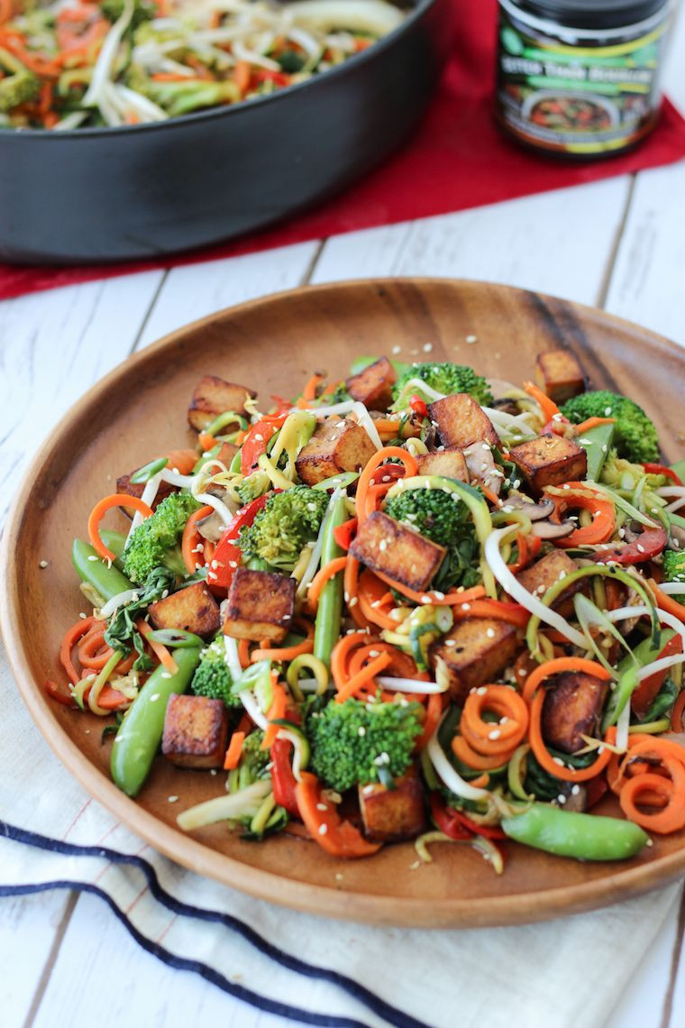 Gluten Free Chow Mein Noodles
 Vegan and Gluten free chow mein with zucchini noodles and