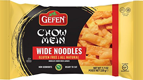 Gluten Free Chow Mein Noodles
 Gefen Gluten Free Chow Mein Noodles Wide 8 Ounce Buy