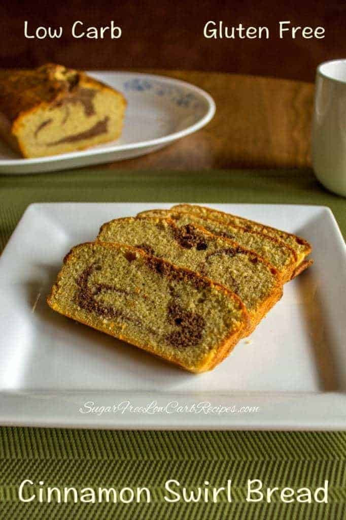 Gluten Free Cinnamon Bread
 Gluten Free Cinnamon Bread Low Carb