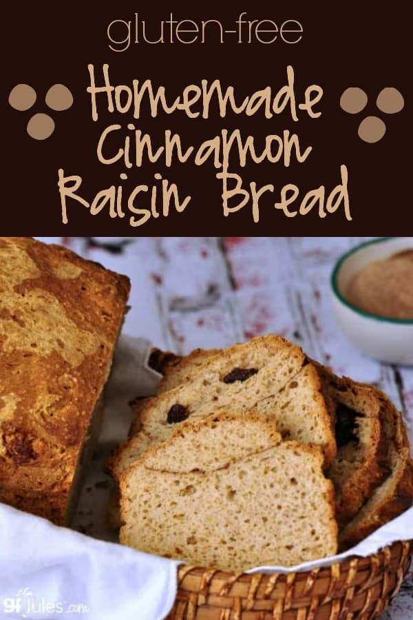 Gluten Free Cinnamon Bread
 Soft Gluten Free Cinnamon Raisin Bread Recipe gfJules