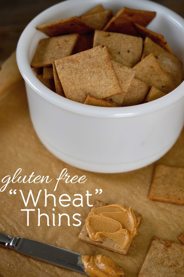 Gluten Free Crackers
 Gluten Free Crackers "Wheat" Thins Copycat Recipe