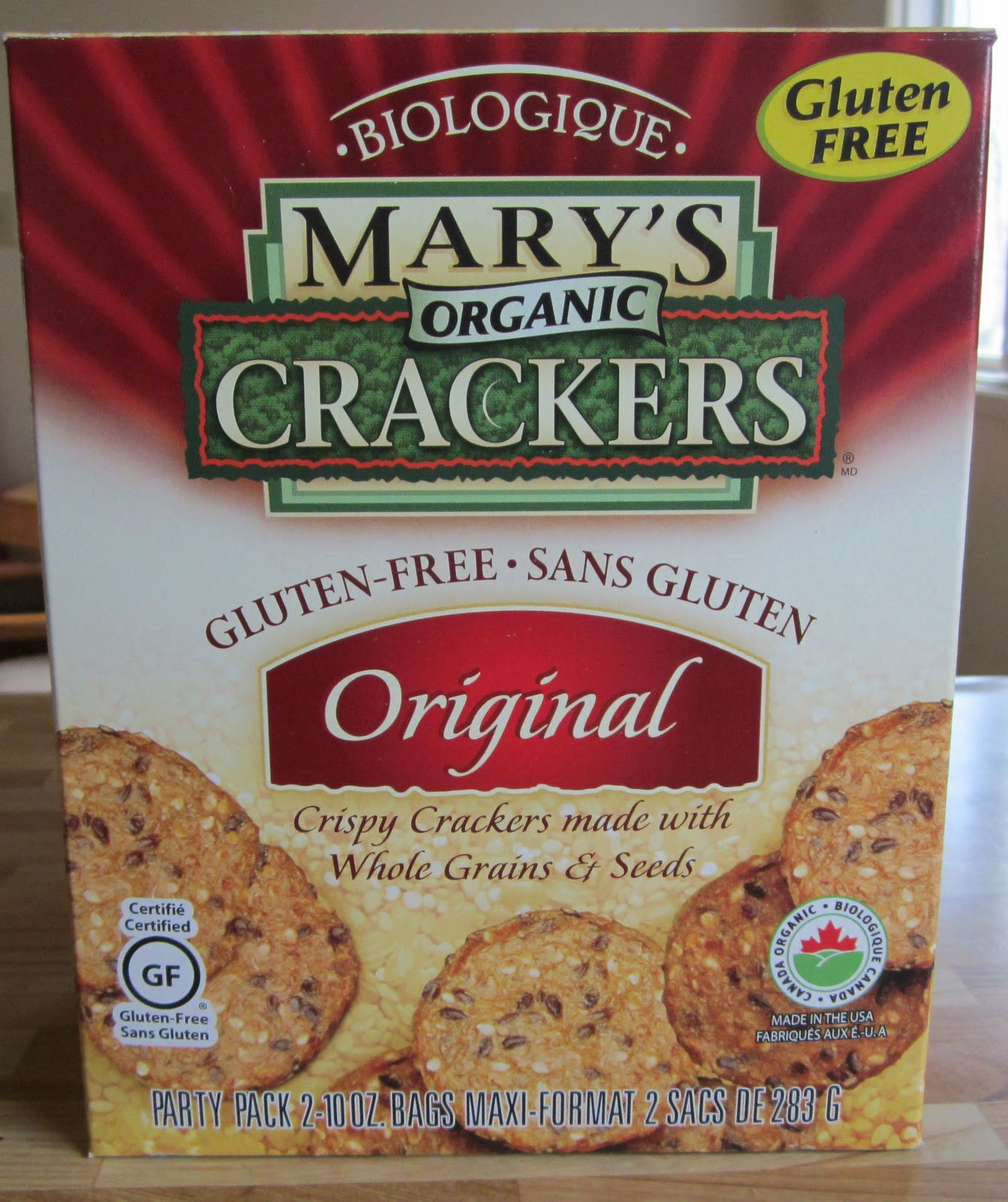 Gluten Free Crackers
 Veggie Prairie Girl October 2011