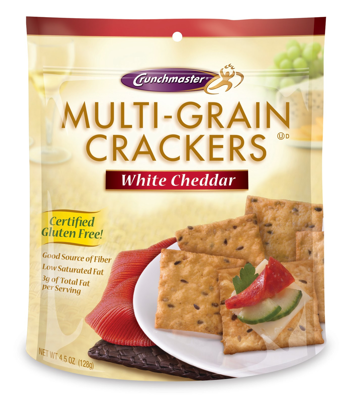 Gluten Free Crackers
 The Honest Dietitian Crunchmaster Gluten Free Crackers