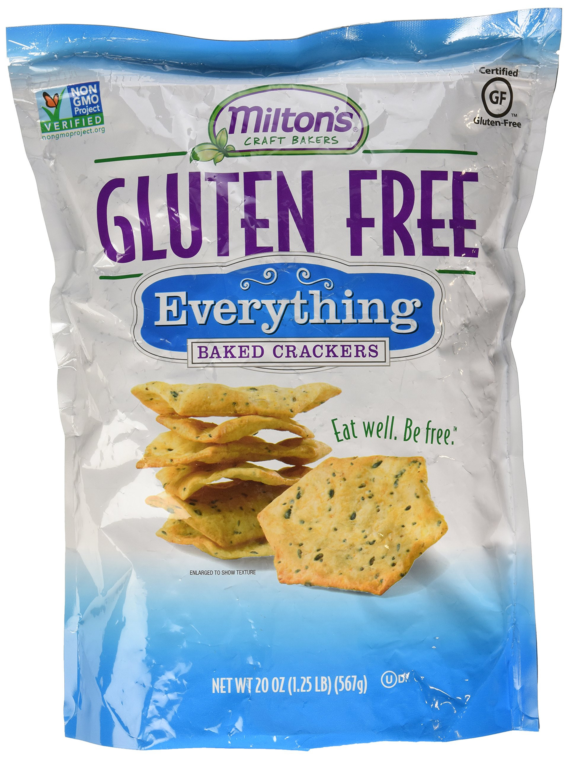 Gluten Free Crackers
 Amazon Milton s Gluten Free Crispy Sea Salt Baked