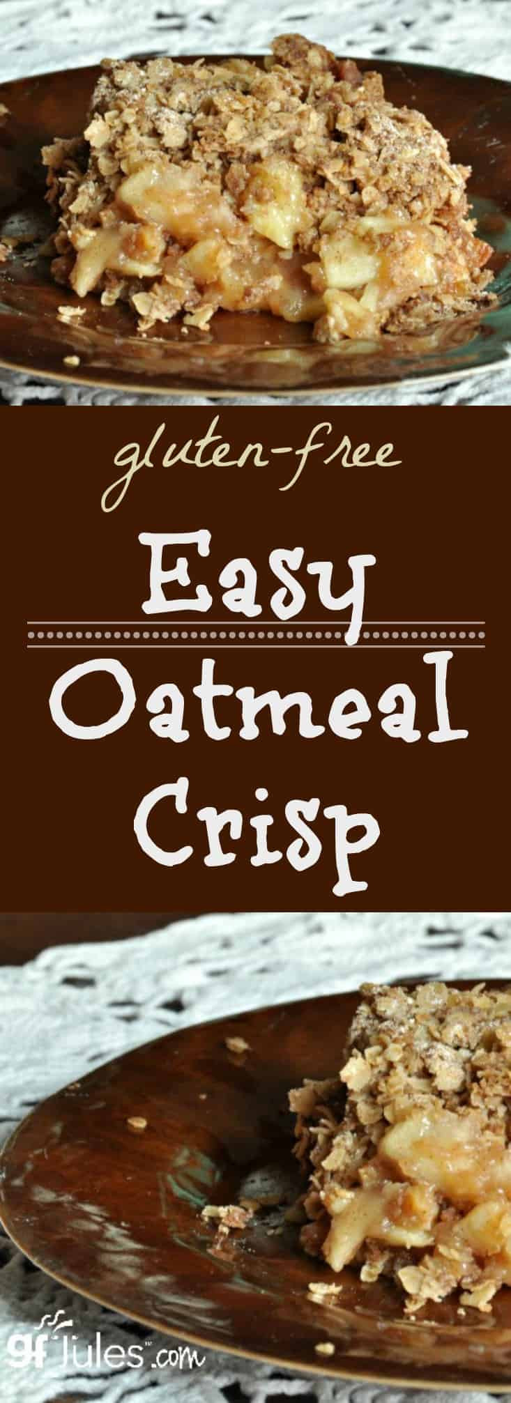 Gluten Free Oatmeal Recipes
 Apple Quince Easy Oatmeal Crisp Gluten free recipes