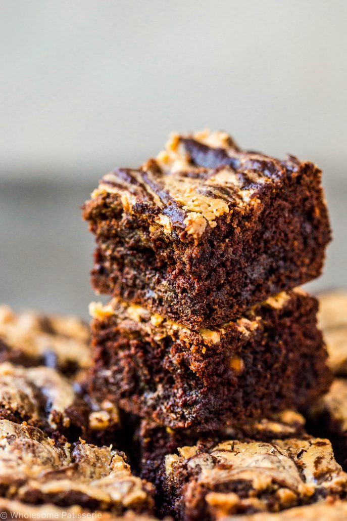 Gluten Free Peanut Butter Brownies
 Chocolate Peanut Butter Swirl Brownies