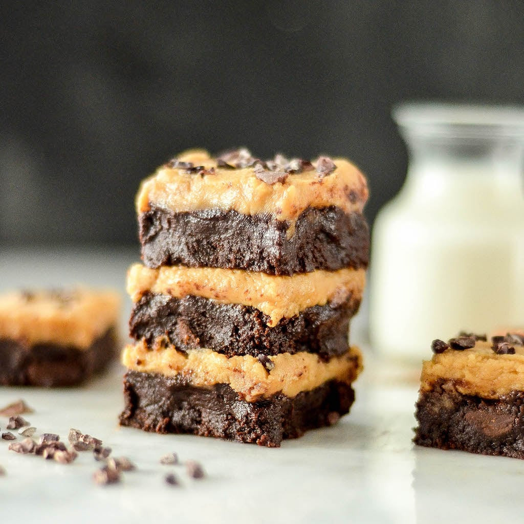 Gluten Free Peanut Butter Brownies
 Flourless Peanut Butter Brownies JoyFoodSunshine