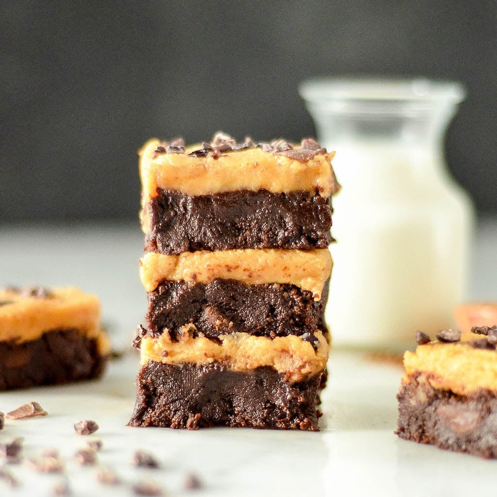 Gluten Free Peanut Butter Brownies
 Flourless Peanut Butter Brownies JoyFoodSunshine