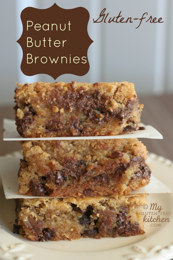 Gluten Free Peanut Butter Brownies
 Peanut Butter Brownies Gluten free